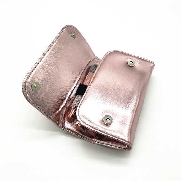 Rose Gold Crystal Glitter Makeup Brushes 12p set - Picture 6 of 6